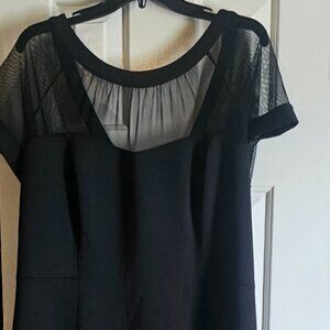 Beautiful black cocktail dress.  Size 16W